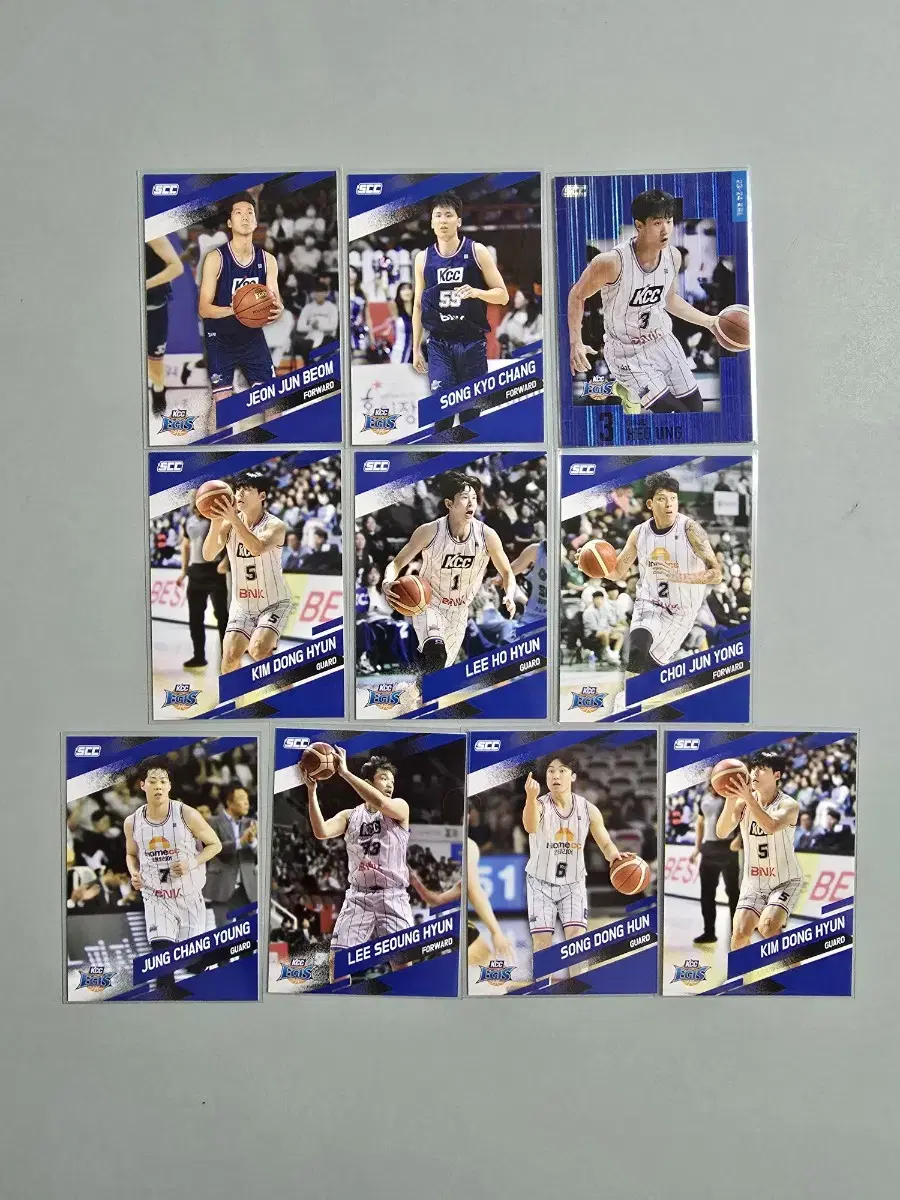 KBL 카드 23-24 부산 KCC 이지스 16장