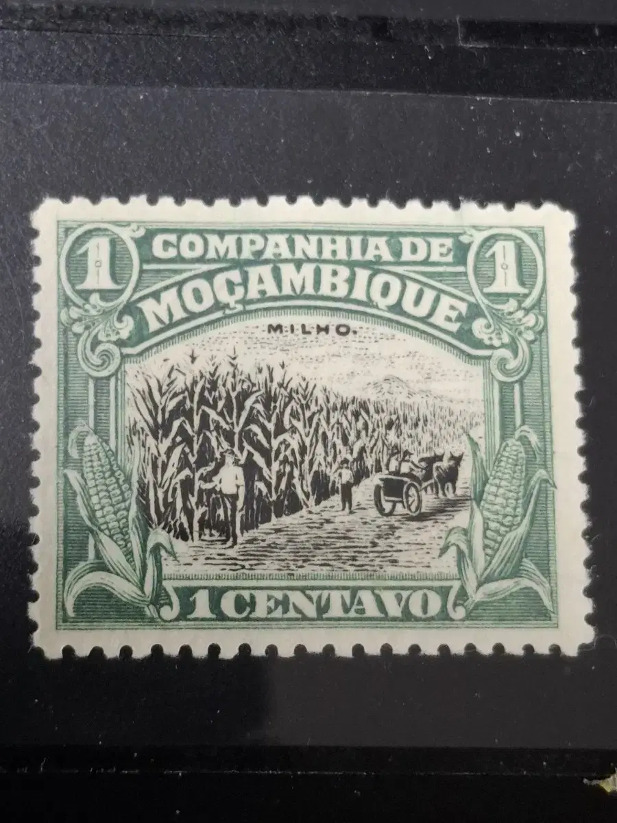 Exhibition Hall 2/A100) 1908 Mozambique 1c Ordinary Stamp (G5) Cheap