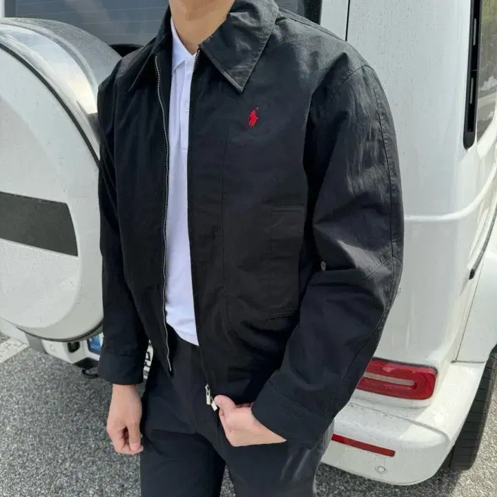 Polo twill kara jacket