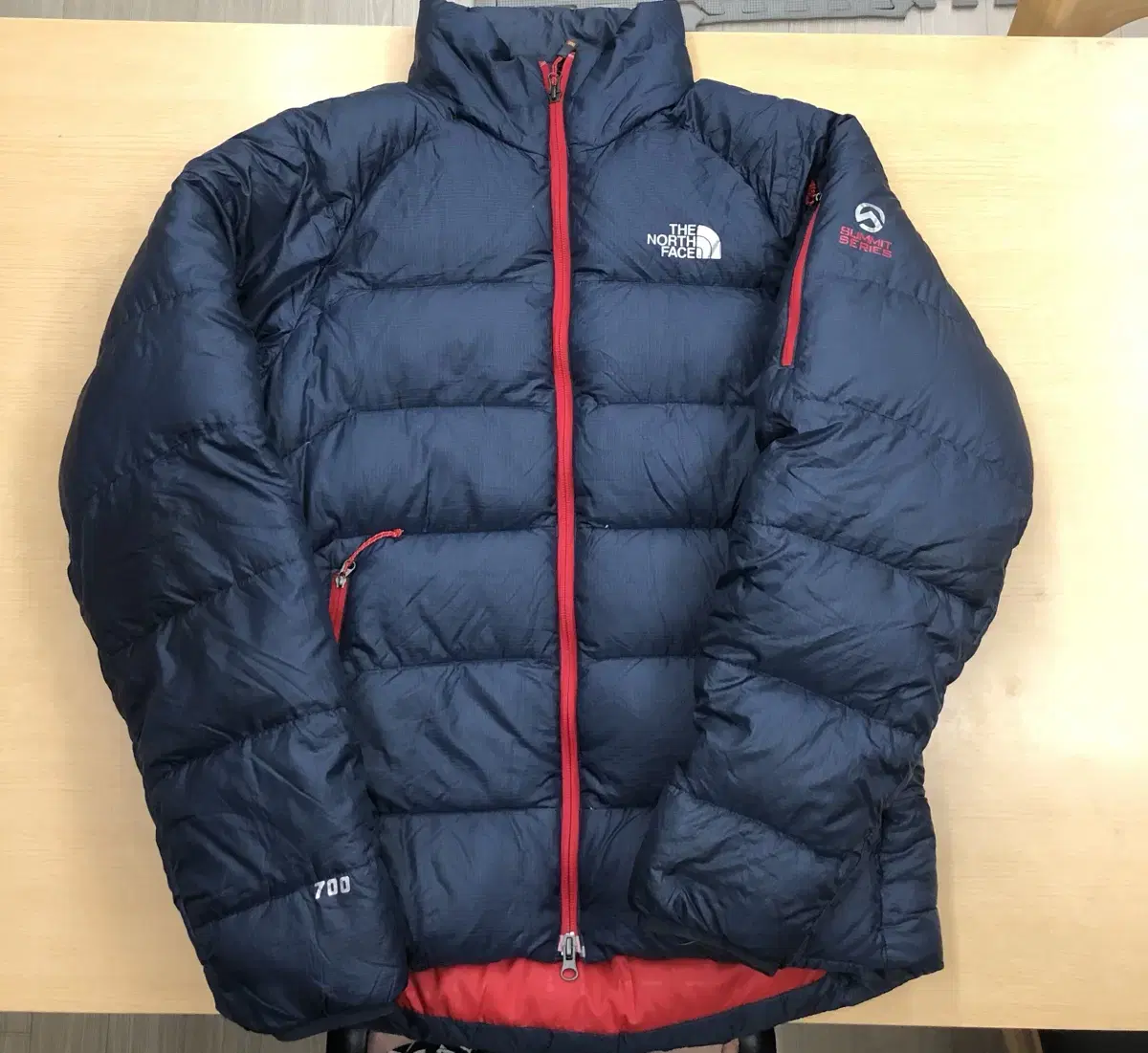 Size 95 The North Face Denali 700 Summit Series Down Padding Genuine Navy