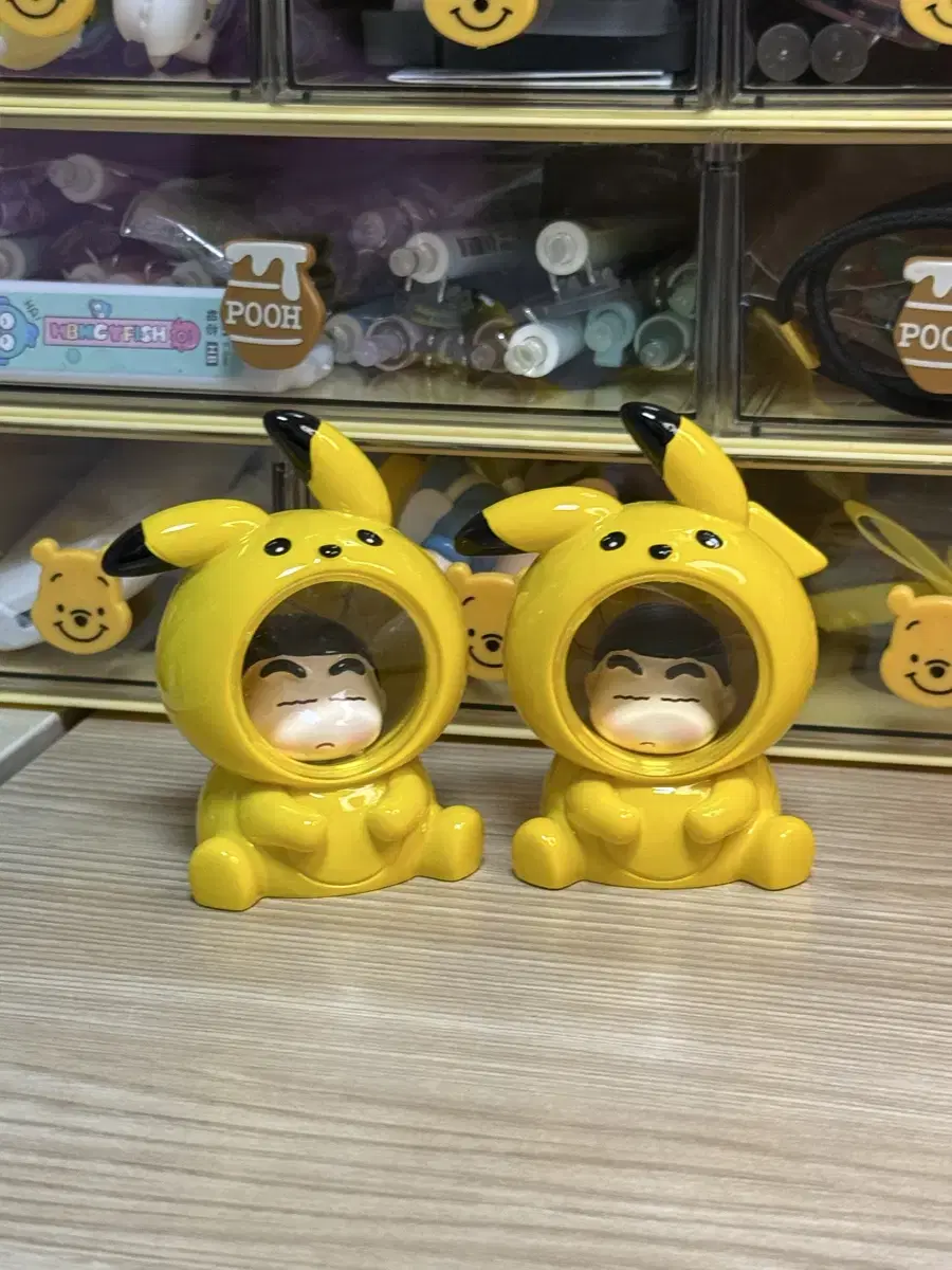 PikachuChangumuddleBack Figures