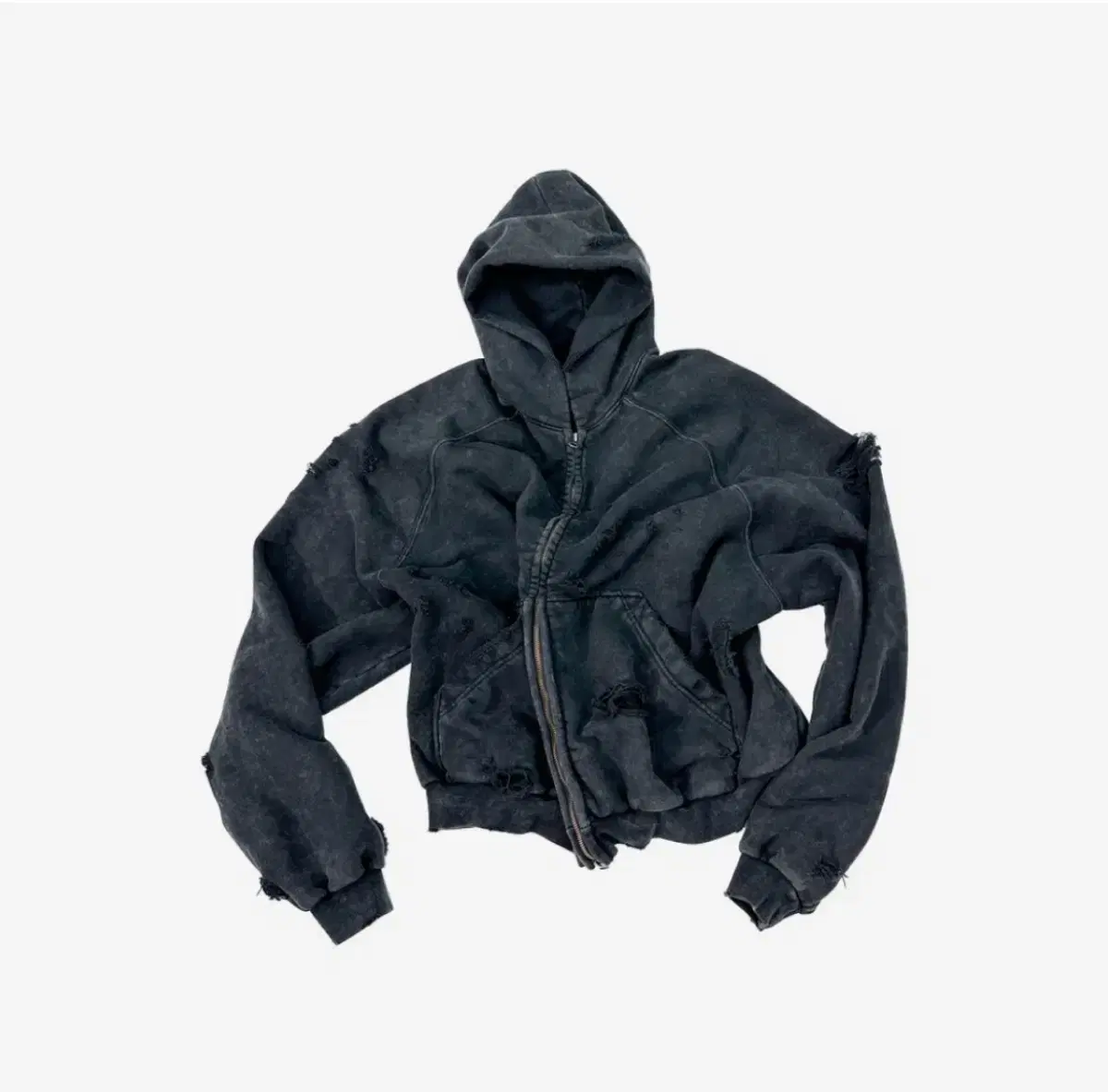 Non-Node New World Distressed Washed Hooded Collections