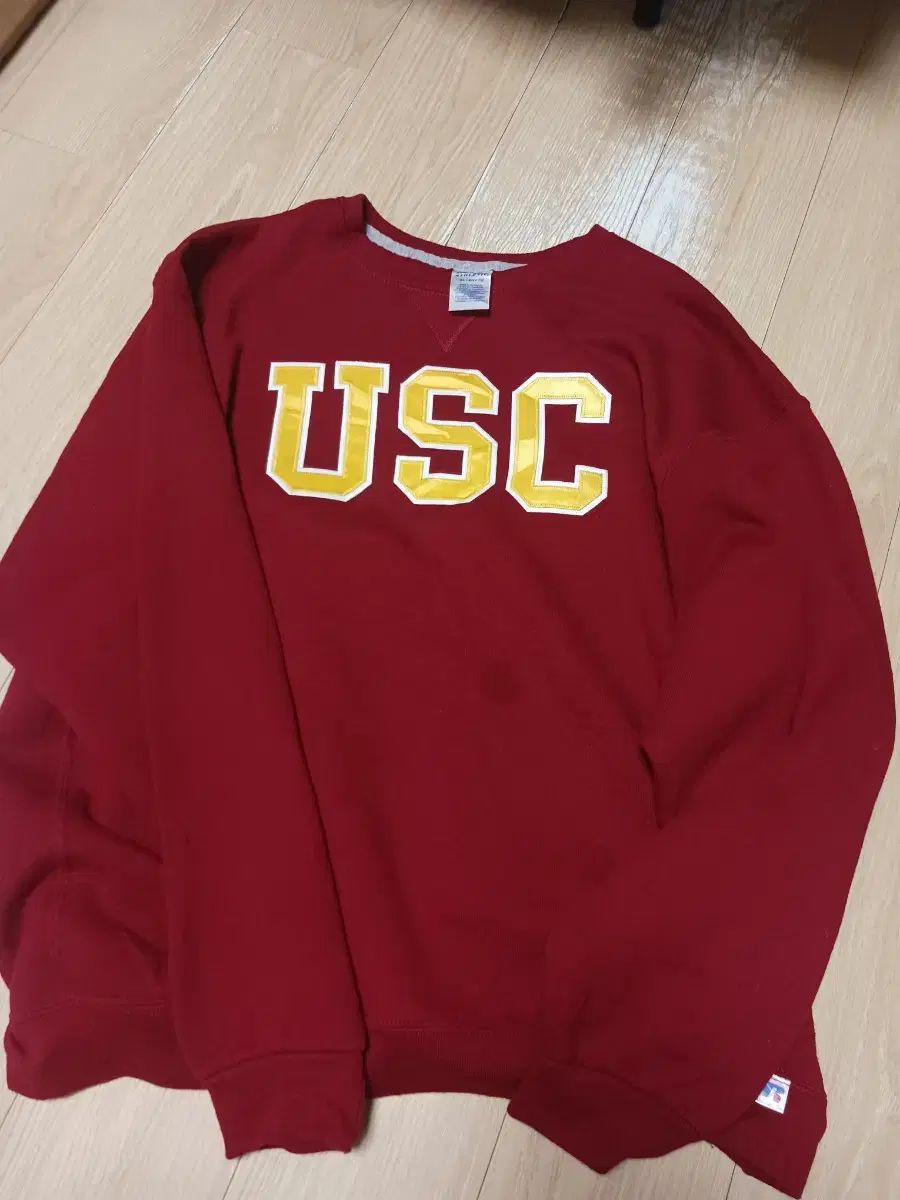 Russell Athletic USC Sweatshirt Red Size XL