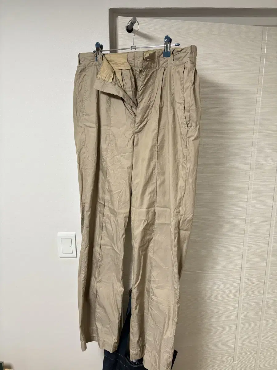 올드조(old joe) front tuck trousers