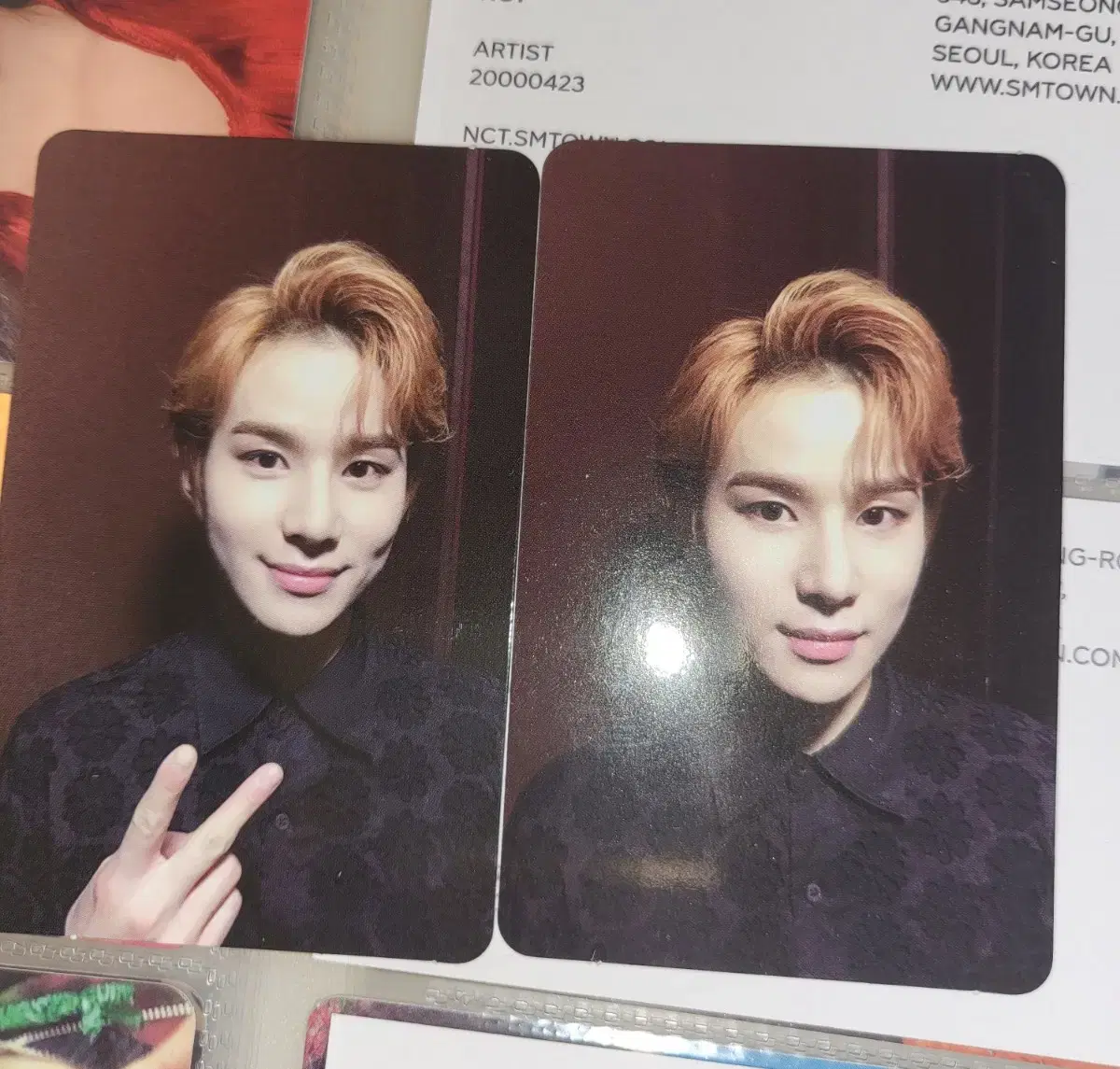 NCT Regular jungwoo photocard 2 types in bulk