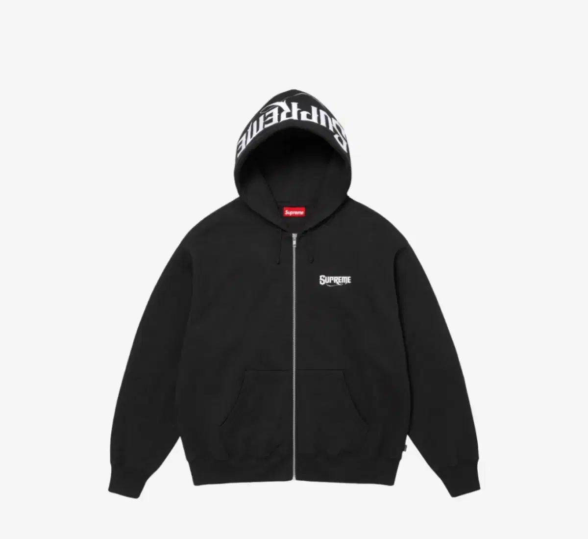 Supreme Mr. Cartoon Zip Up Hoodie Black XL sells