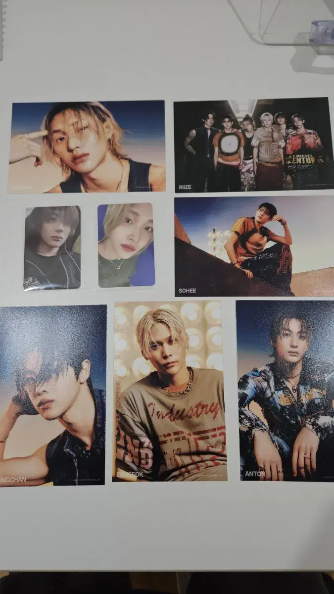 [riize] chanyoung,wonbin photocard + photo group cut, individual cut (except tarot)