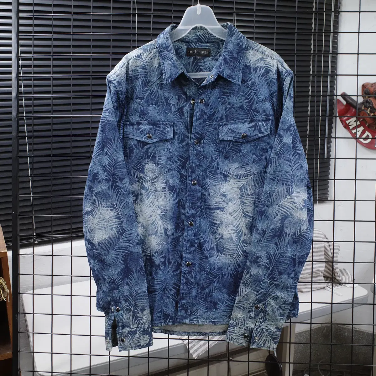 IN THE ATTIC Western Denim Shirt