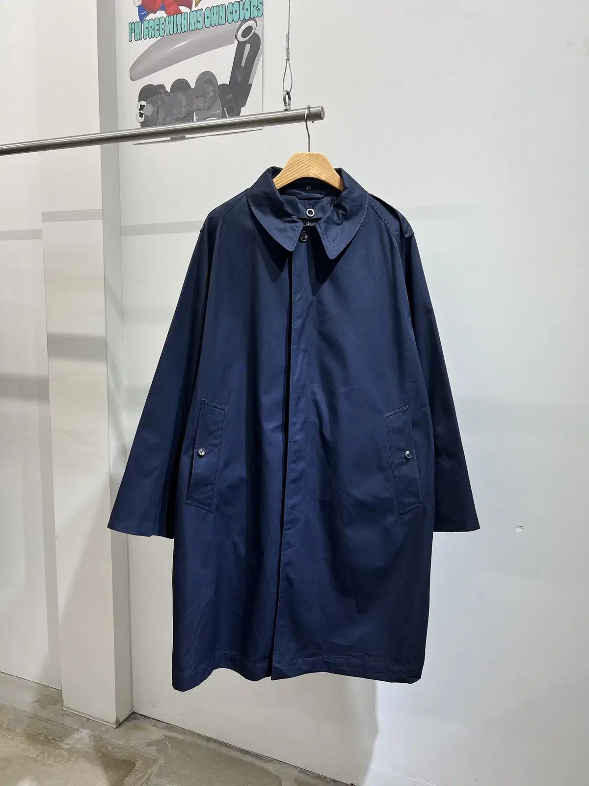 45rpm Navy Single Coat