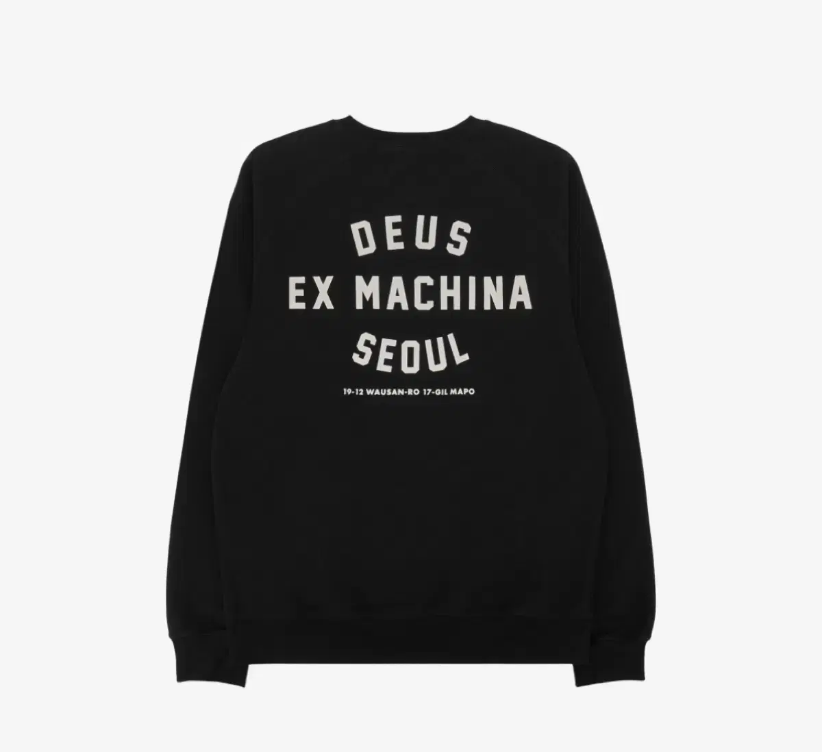 Deuce Seoul Crew Neck Sweatshirt Black XL