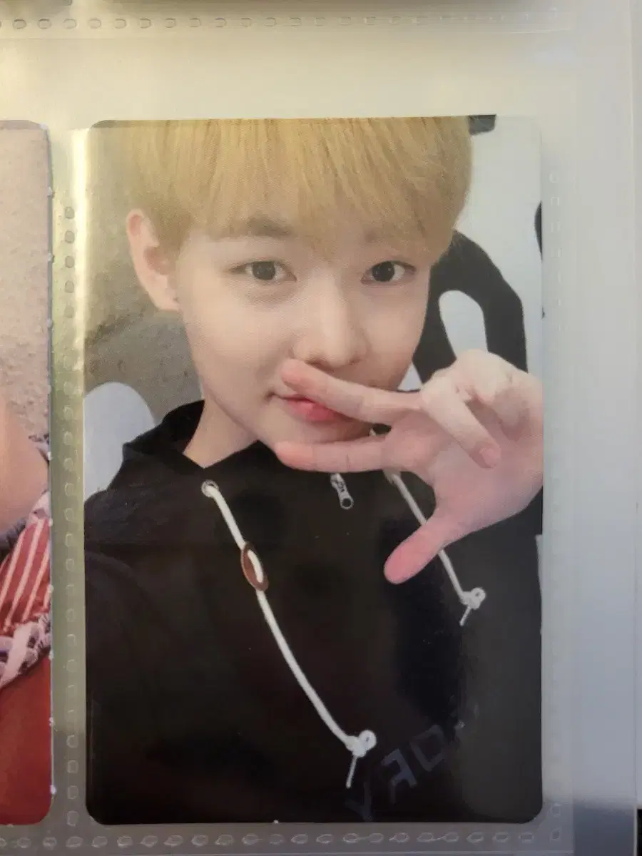 nct 2018 nct fan party ticket holder photocard chenle