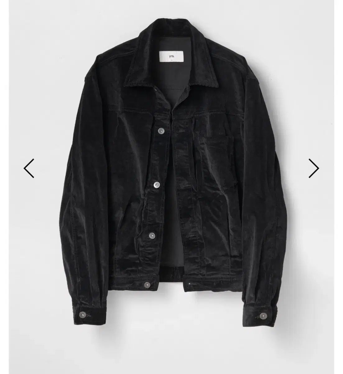 Earth's A Go Corduroy Tucker Jacket Black L