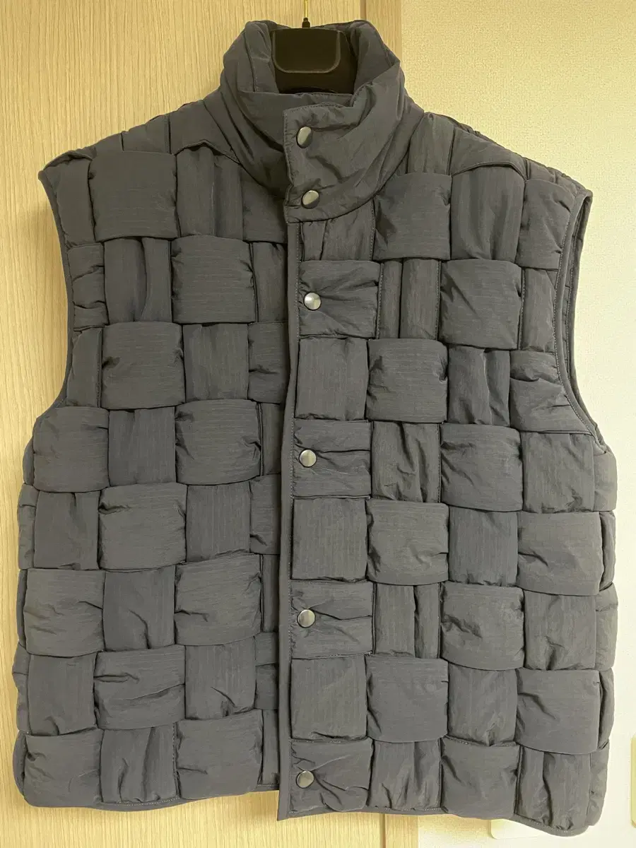 [L] Bottega Veneta Padded Vest Intrecciato