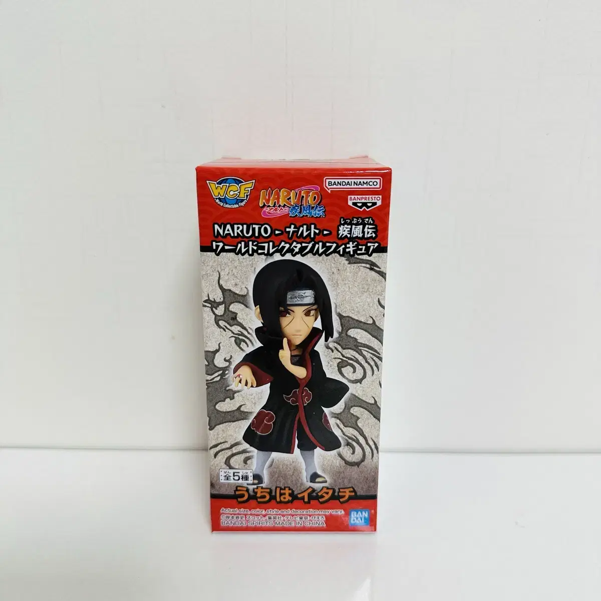 (Unsealed) Naruto 20th Anniversary World Collectible Wall Call Uchiha Itachi Figure