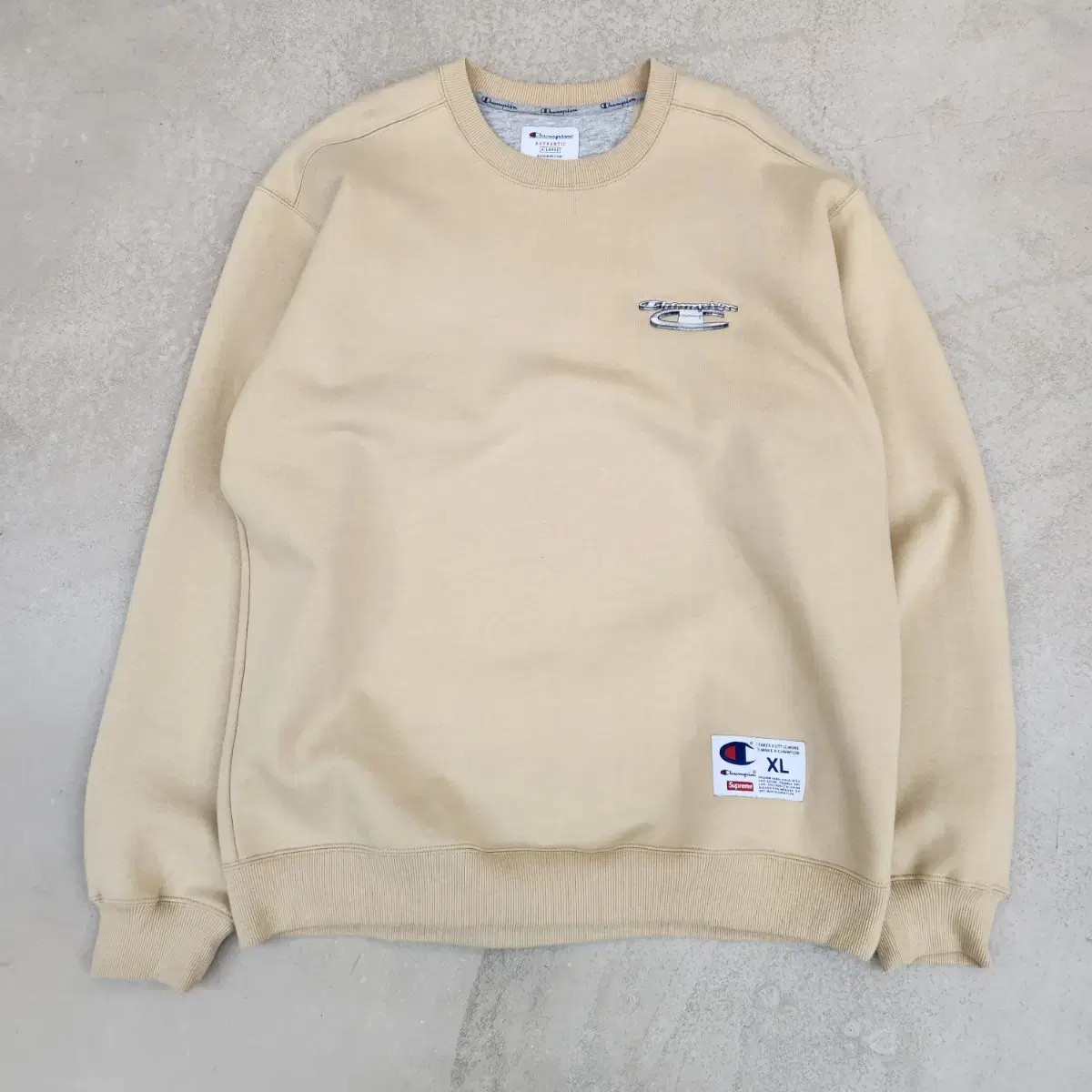 2018 Supreme x Champion Collaboration Man to Man