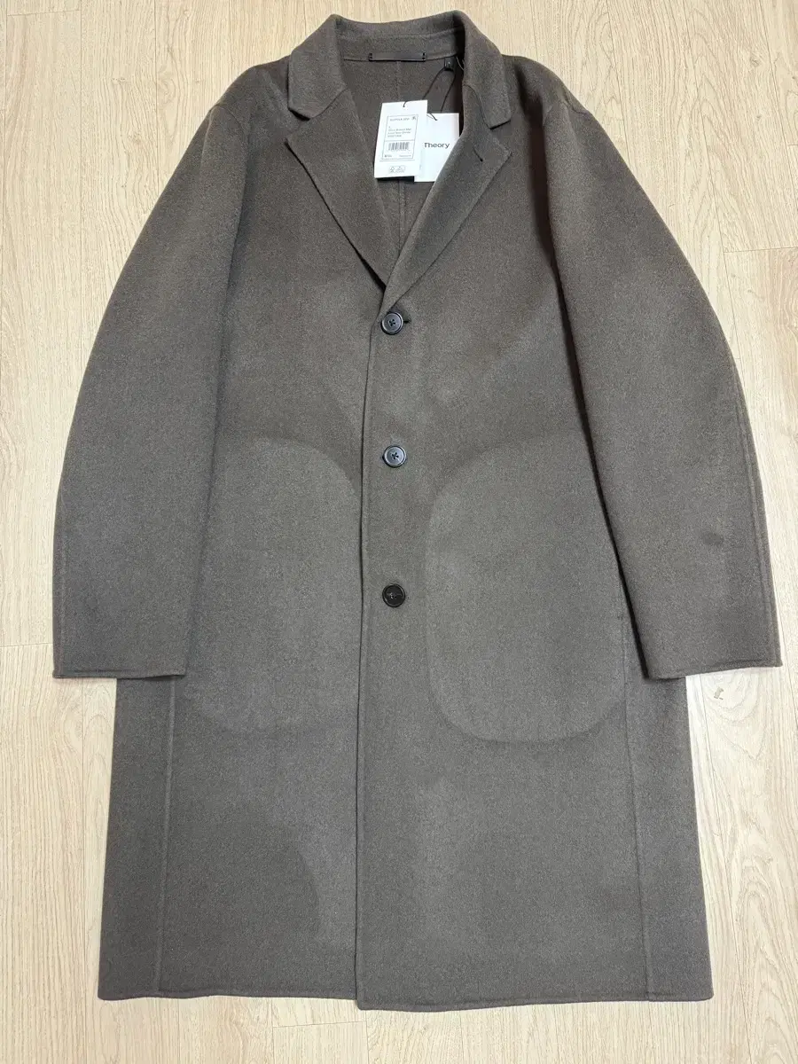 Tory Double-faced Wool Cashmere Single Coat L 105 RRP 128