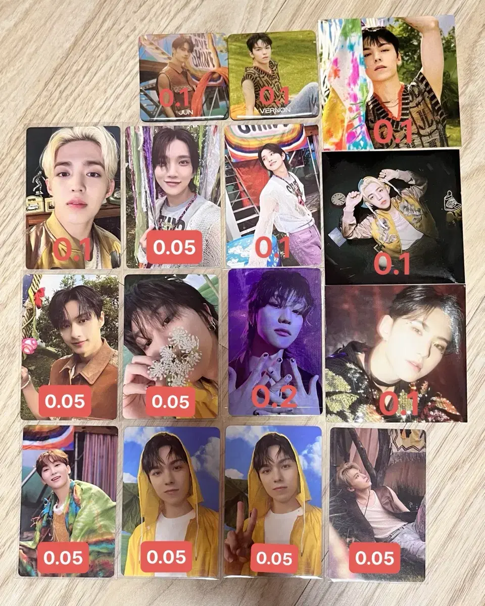 Price drop) SeventeenHeaven sticker alphocaratvanpokapokaweverse pre-order benefit