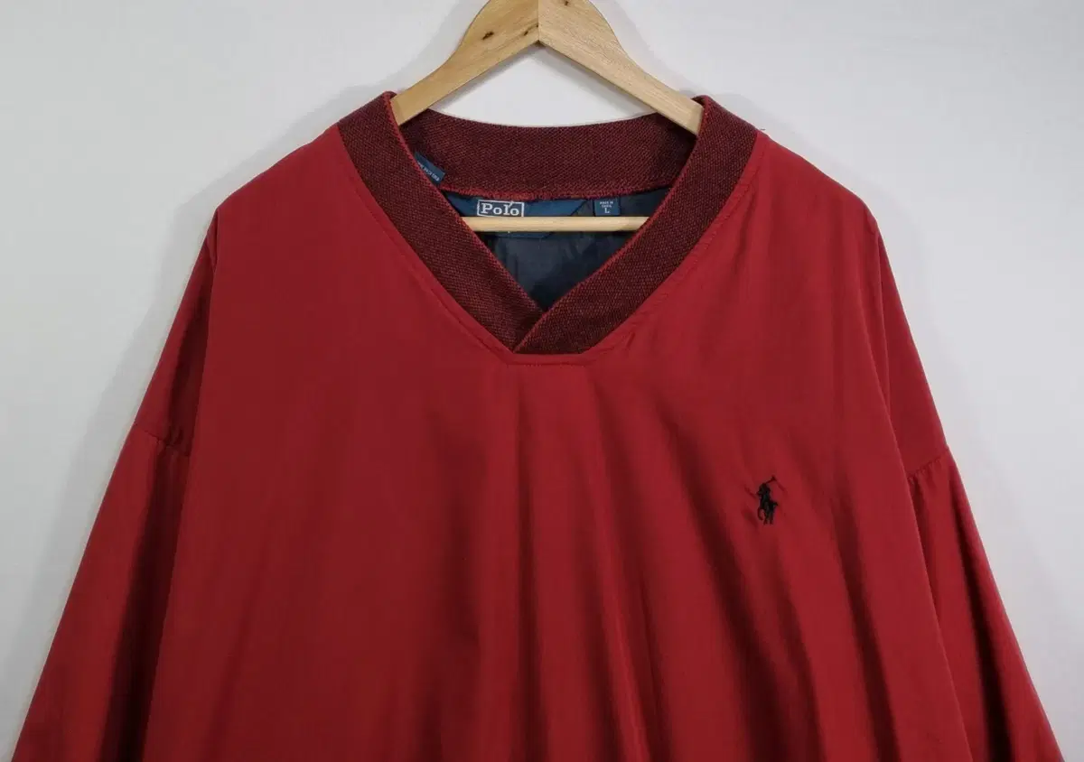 L (100) Polo Ralph Lauren Vintage Red Windbreaker