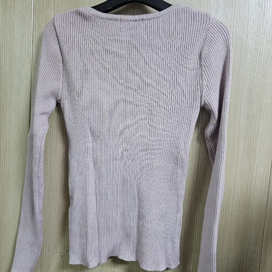 [베르브] 170 ribbon rib knit (pink)