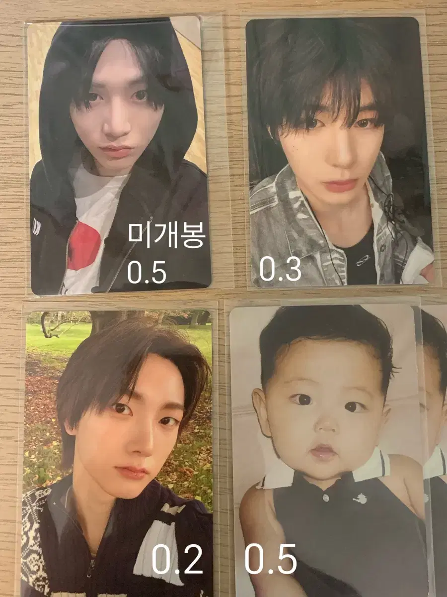 boynextdoor photocard wts weverse unreleased photocard 19.99 baby photocard myung jaehyun taesan leehan