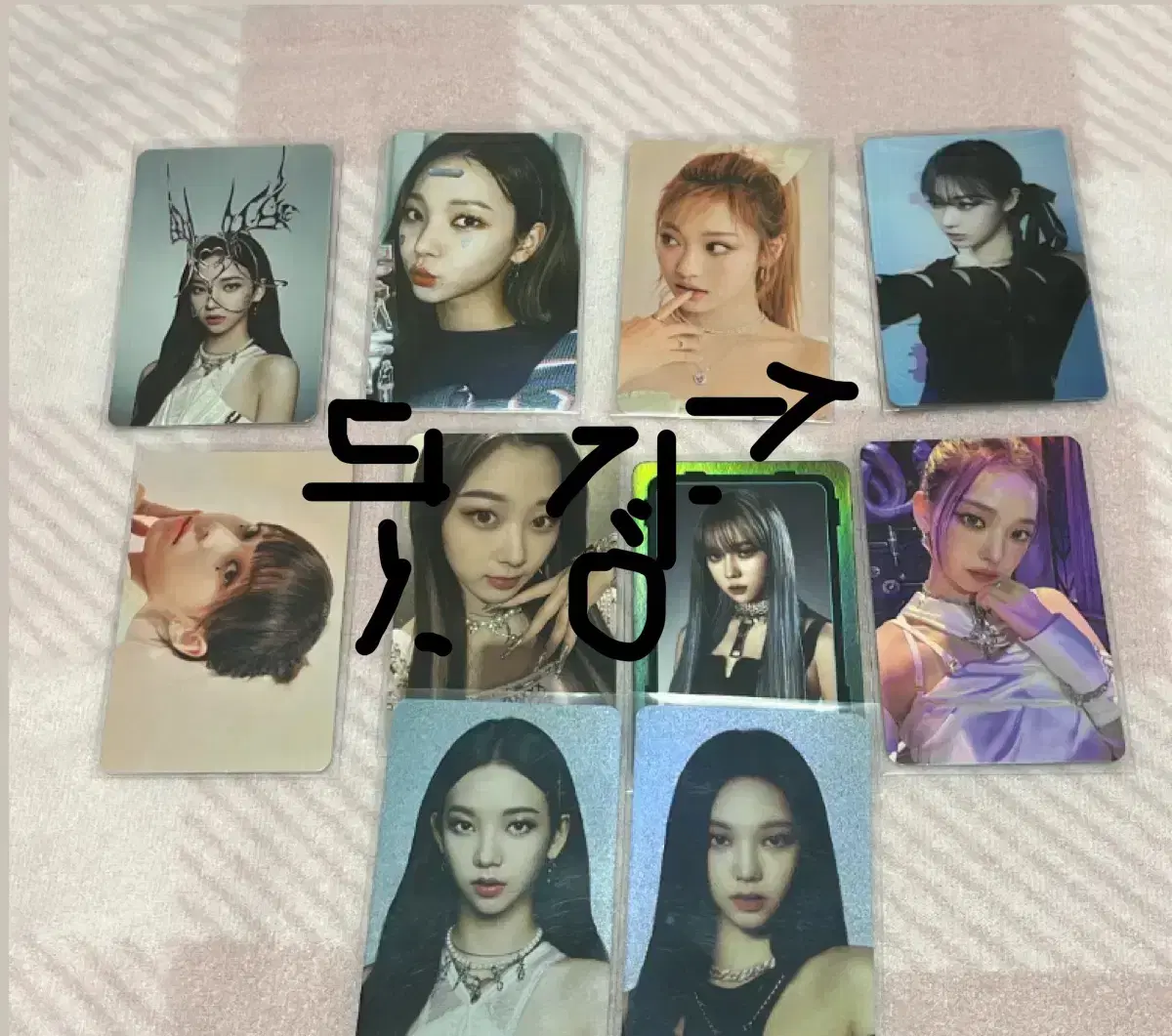 Bulk only today! aespa karina winter GiselleNingning official goods benefitshologramsphotocards