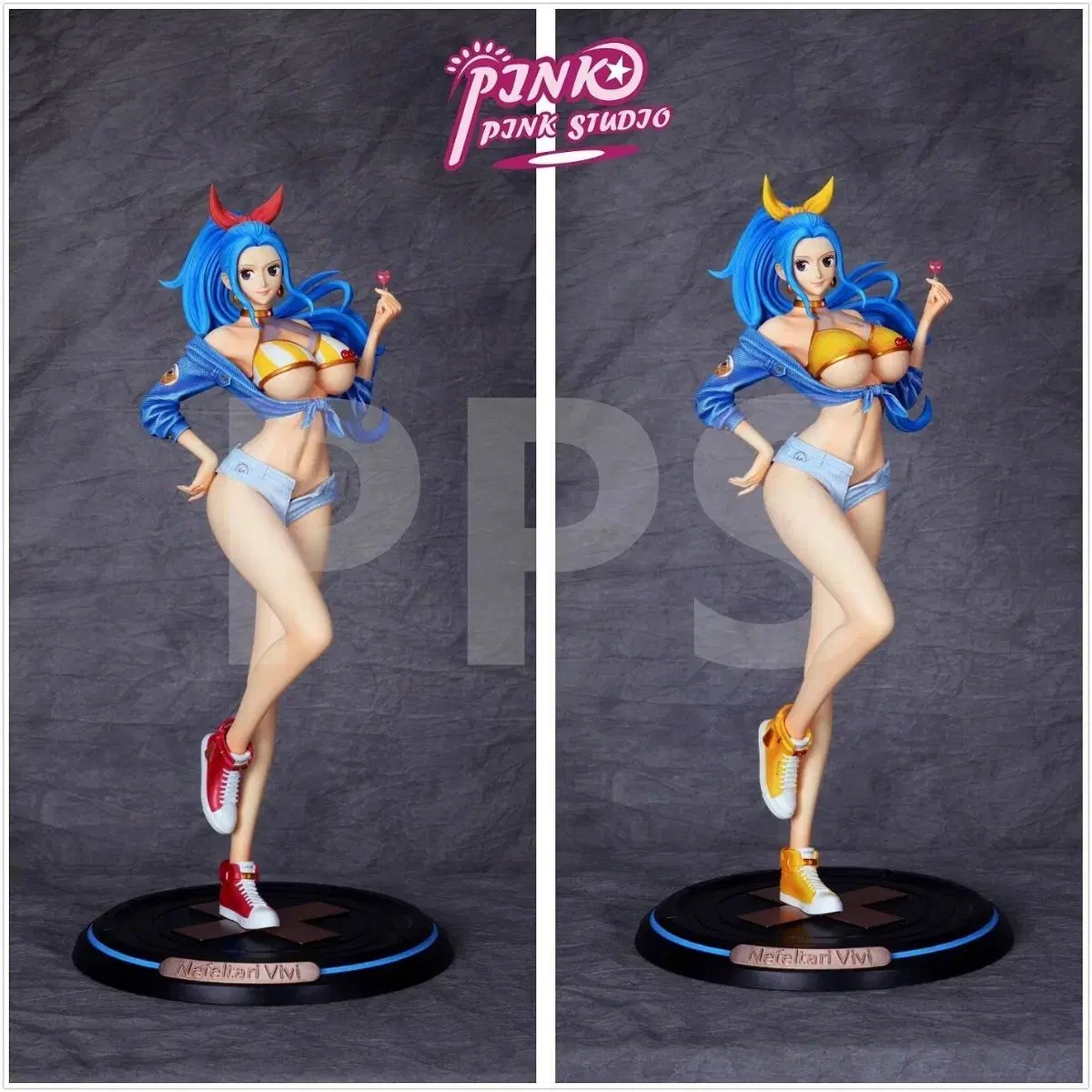 ONEPIECE Resin Statues - PPS Bibi (Red) for Sale