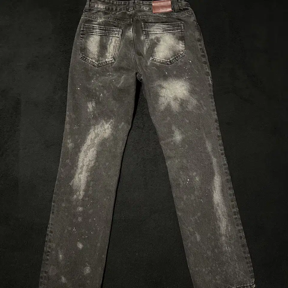 메종미네드 black universe denim trousers 48