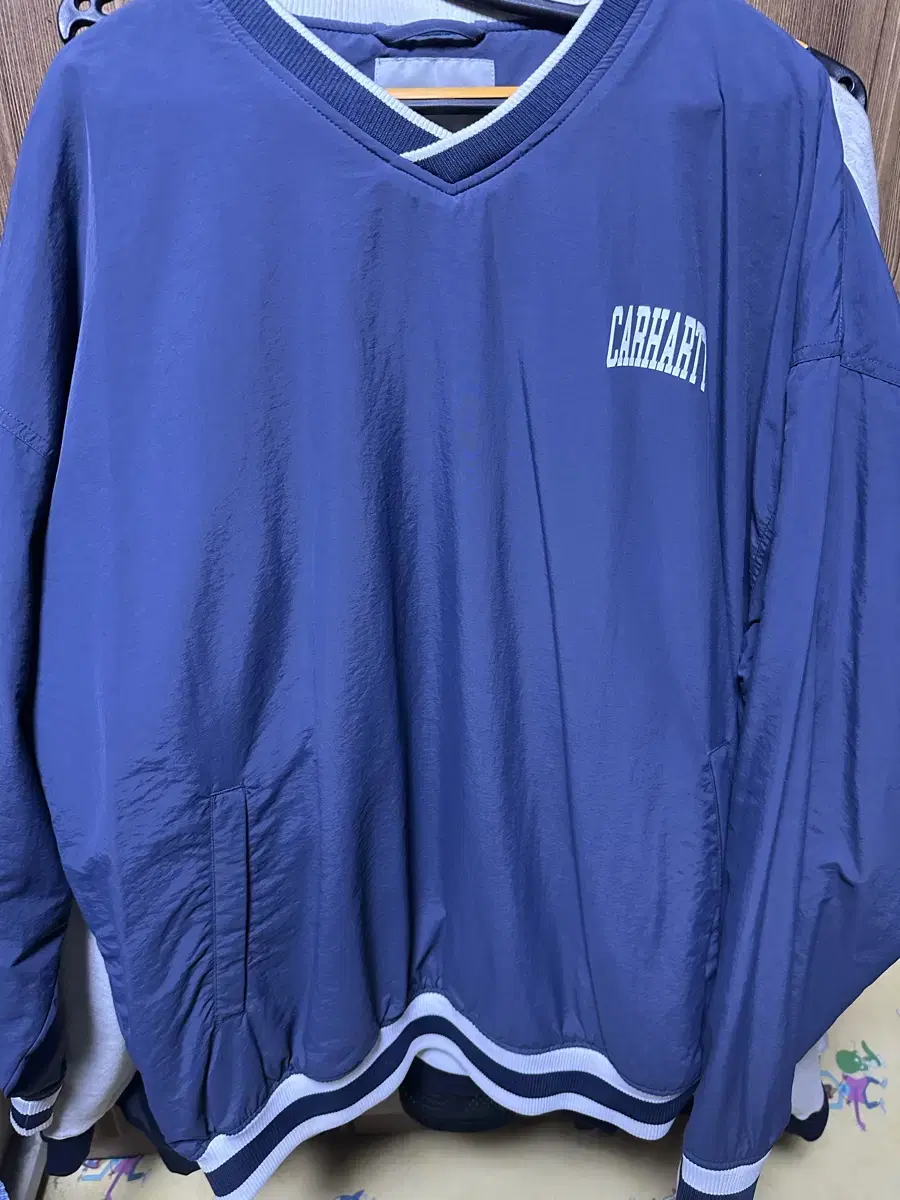 Calhart Coach Pullover Navy XXL