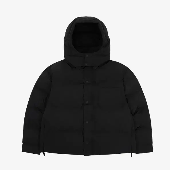 [52] Jacquemus La Doudoune Chemise Puff Parka Black