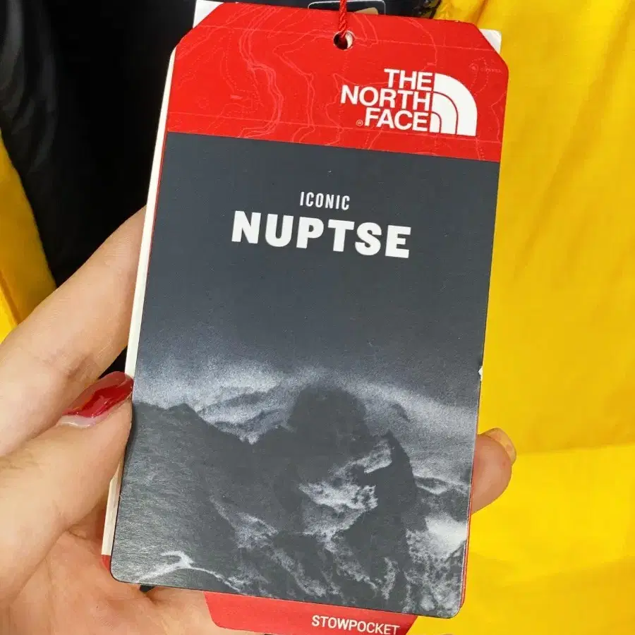 맨스 노스페이스 다운 코트 NUPTSE