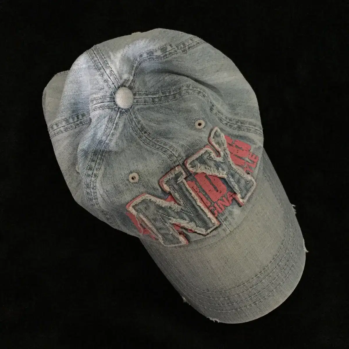 KITSCH NY DENIM BALL CAP