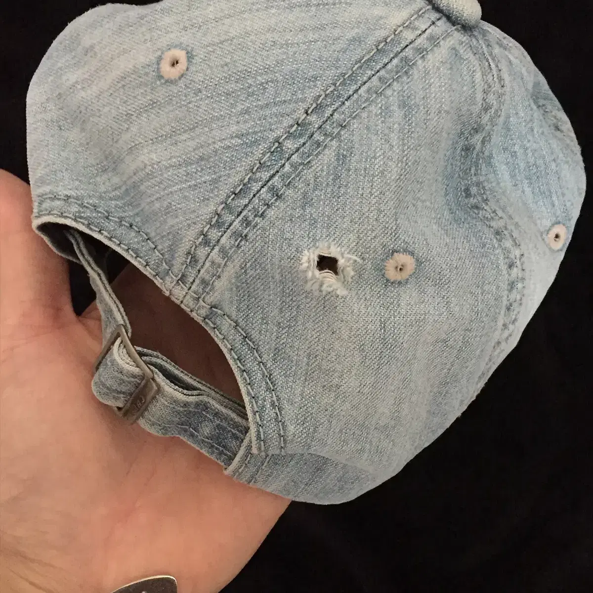 KITSCH NY DENIM BALL CAP