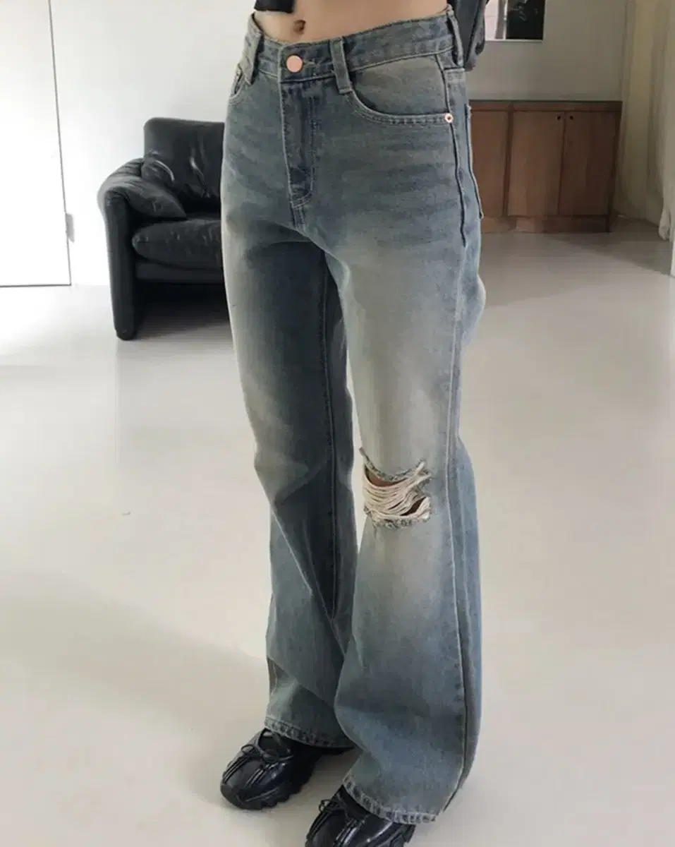 소우노 데님팬츠 triza denim pants