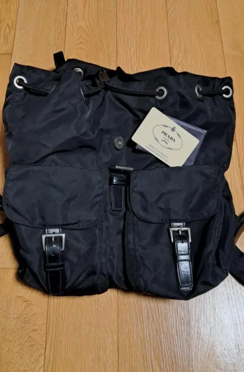 Prada Nylon Backpack Two-Pocket SphericalMium