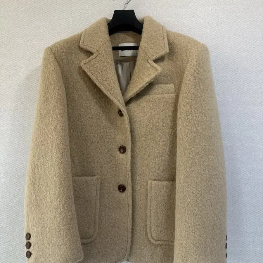 쇼리노로지 모헤어 자켓 (새상품) Mohair Winter Jacket