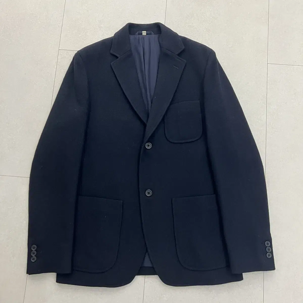 Mujilabo Wool Jacket Dark Navy sells