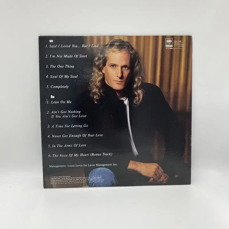 MICHAEL BOLTON  LP / AA4037