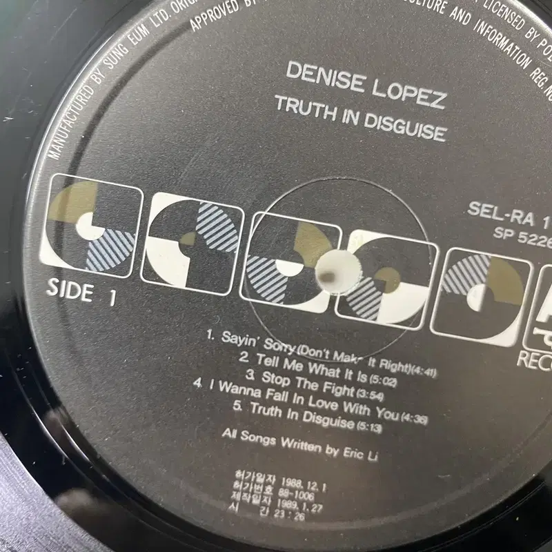 DENISE LOPEZ  LP / AA1449