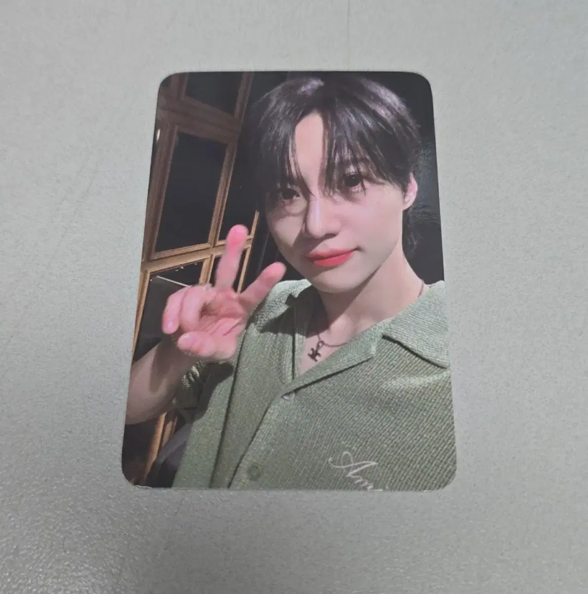 Shinee taemin with muu pre-order benefit photocard New