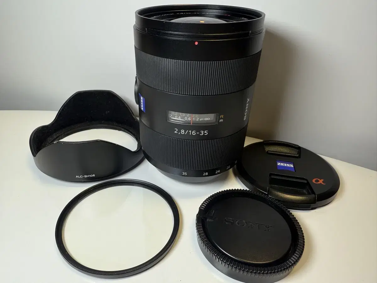 소니 알파마운트 칼짜이스 sal1635z 16-35mm f2.8