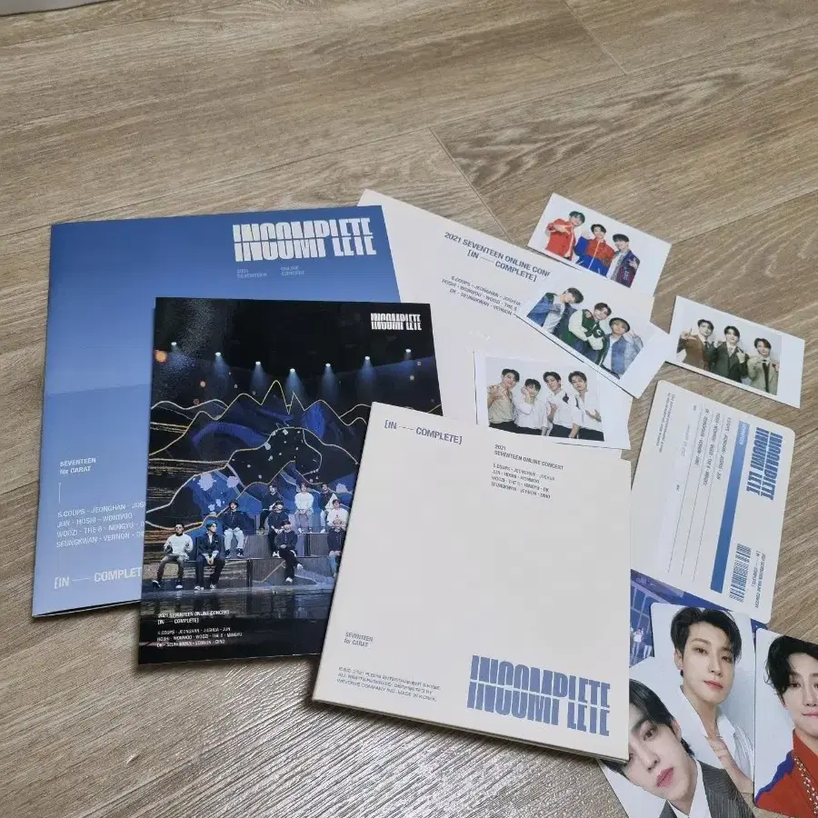 CD,전체 세븐틴 2021인컴플릿 콘서트