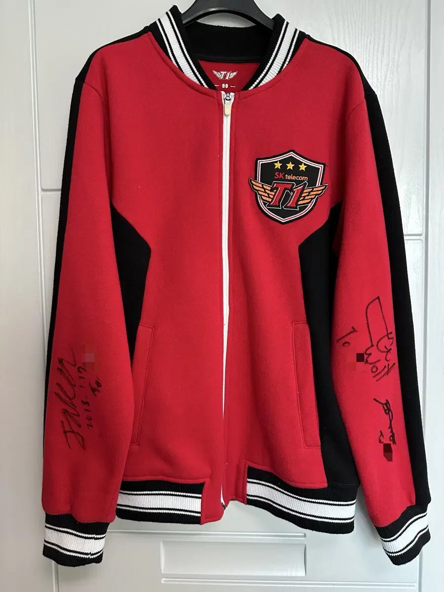 Skt T1 Tiwon 17 Autographed sign Jersey Fei Faker Bang Wolf Undara Blank