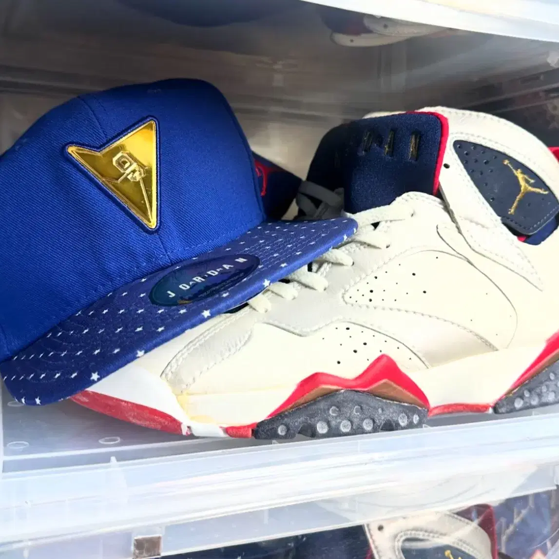 조던 드림팀 1992 jordan7 dream team retro cap