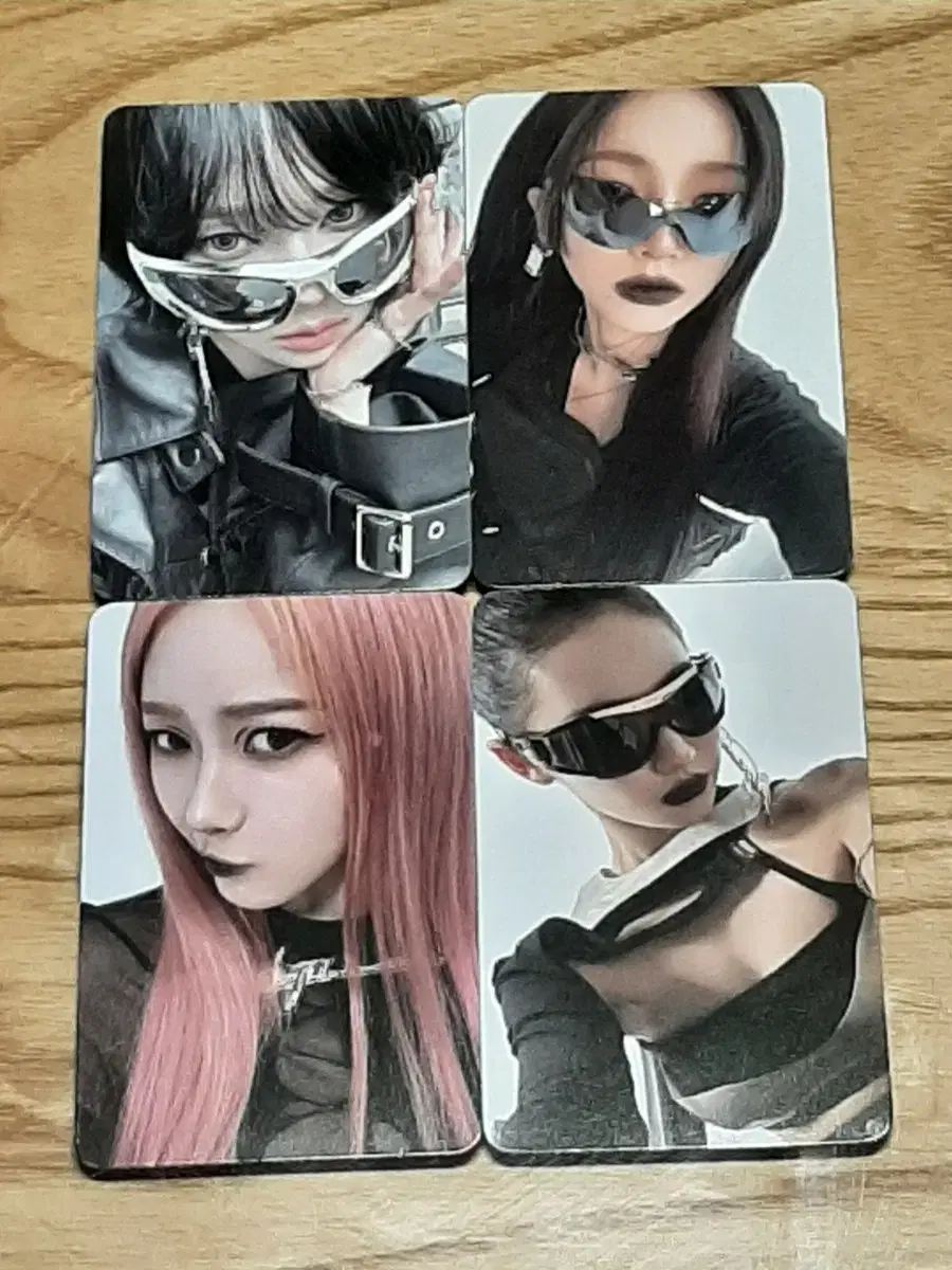 Aespa Weeflash Japan Limited photocard 4 cards in a bundle 1 han event I'll go