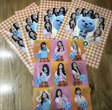 TWICE Qoo A4 클리어 파일