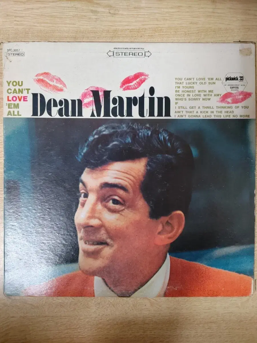 DEAN MARTIN 음반 y (LP 턴테이블 오디오 앰프