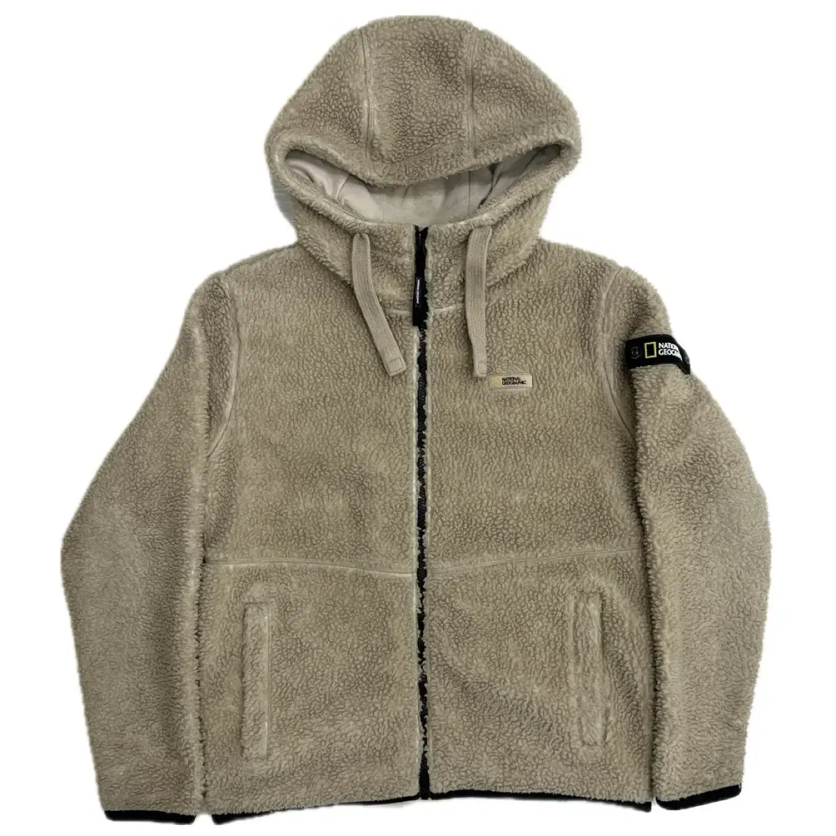 National Geographic Fleece Poggy Hooded Zip-Up 90-95 sizes S-M