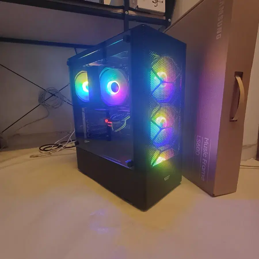 RTX3080 라이젠5700X3D 8코어 고사양 게이밍 본체