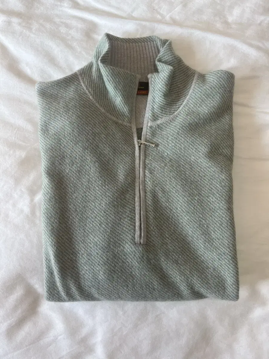 Loro Piana Roadster Full Light Zip-up Mint 100% Cashmere