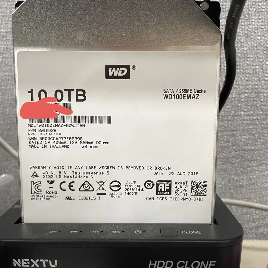 wd 10T 판매합니다